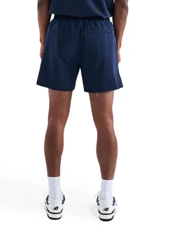 Malbon Shorts|Performance Poly Tech Short - Navy