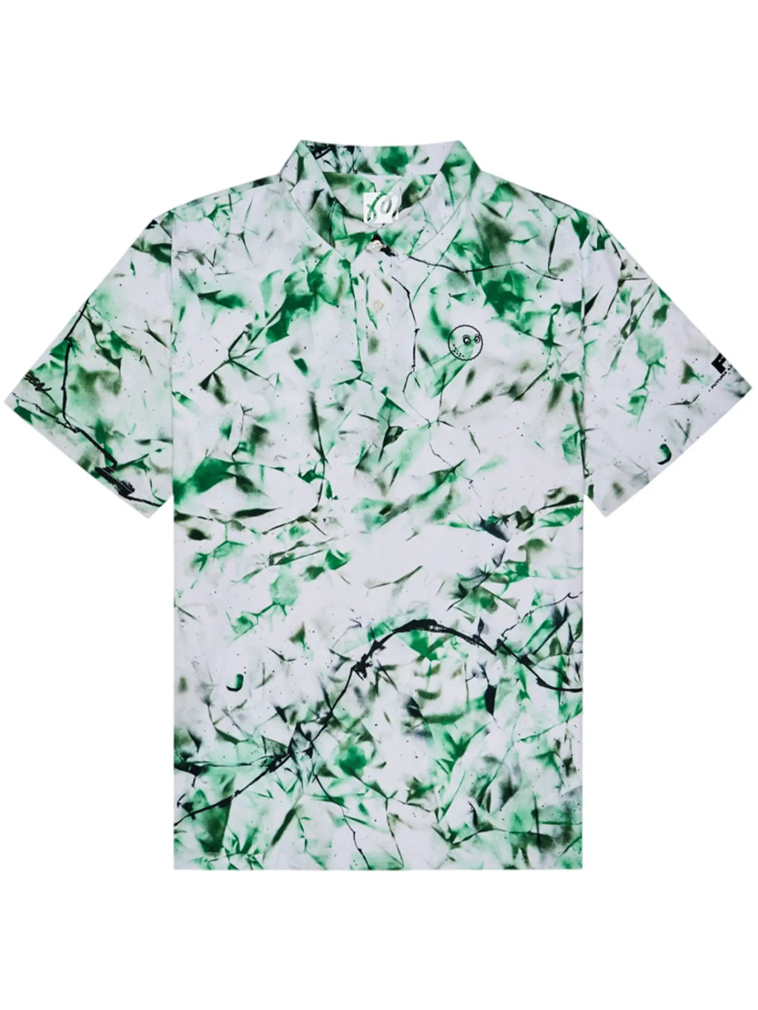 Malbon Shirts|Poly Performance Polo - Camo Multi