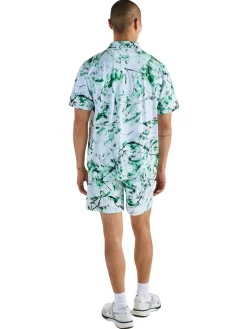 Malbon Shirts|Poly Performance Polo - Camo Multi