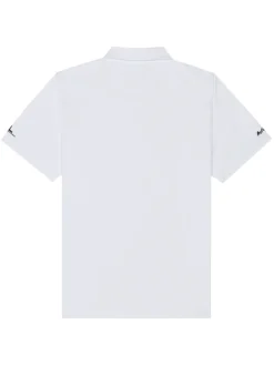Malbon Shirts|Poly Performance Polo - White