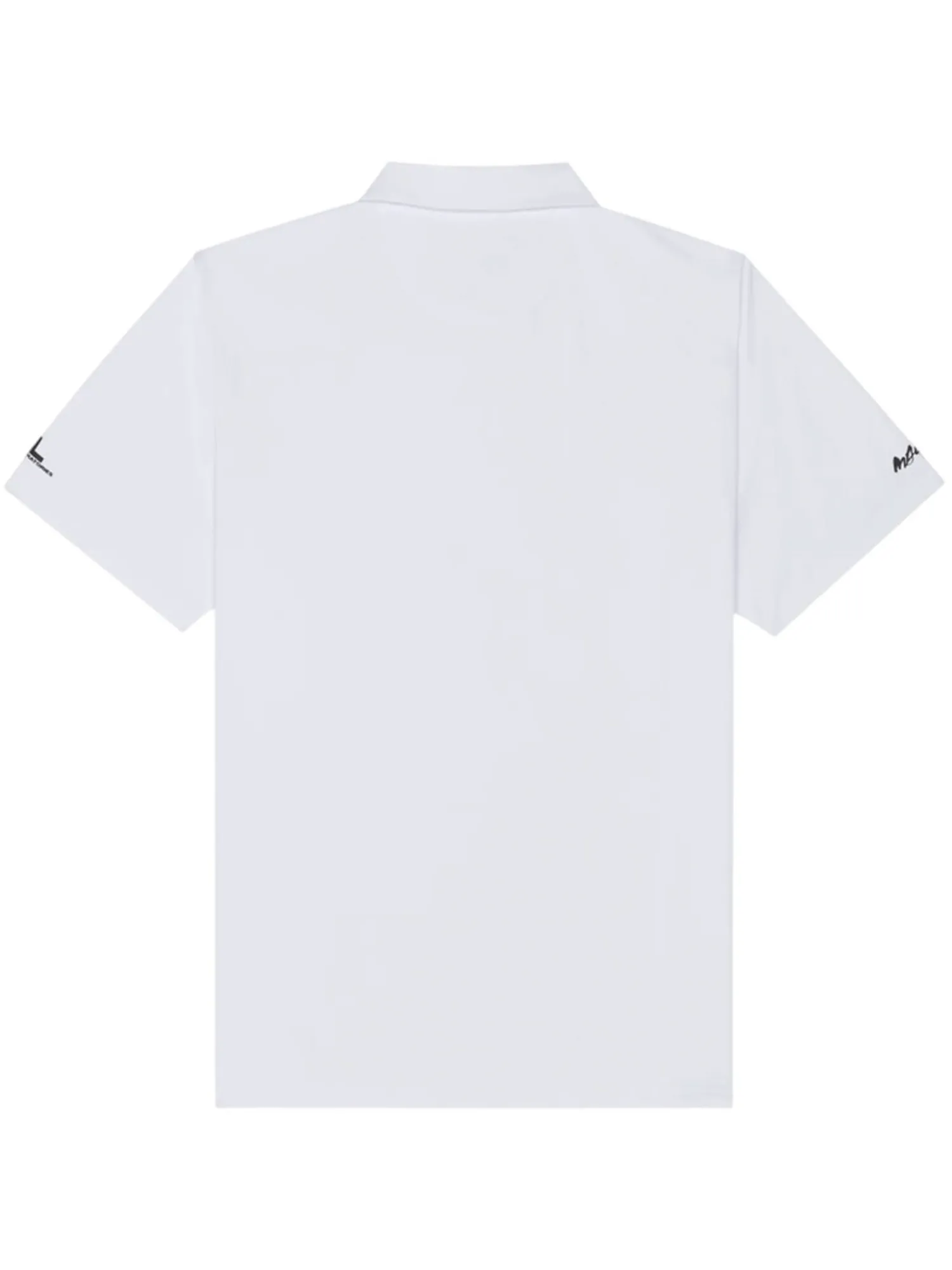 Malbon Shirts|Poly Performance Polo - White