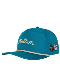 Malbon Caps|Two Man Scramble Nylon Rope Hat