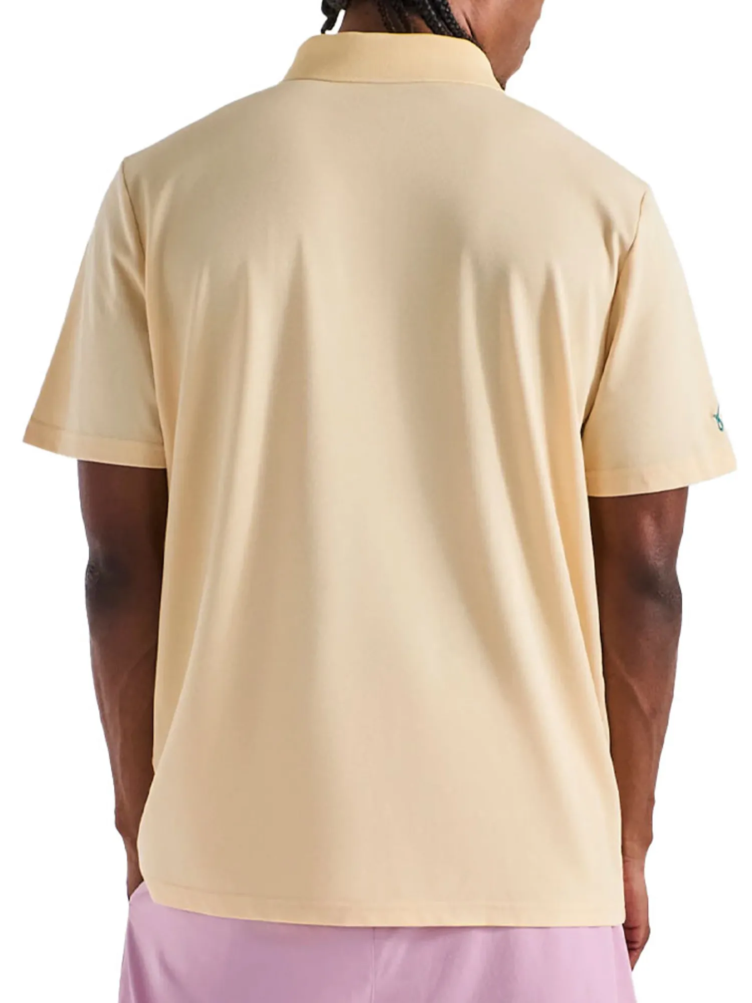 Malbon Shirts|Two Man Scramble Pique Polo - Light Khaki