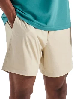 Malbon Shorts|Two Man Scramble Scooter Short - Light Khaki