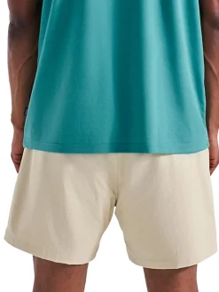 Malbon Shorts|Two Man Scramble Scooter Short - Light Khaki