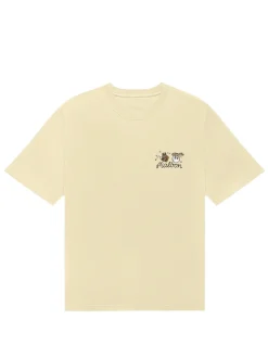 Malbon Shirts|Two Man Scramble T-Shirt - Light Khaki