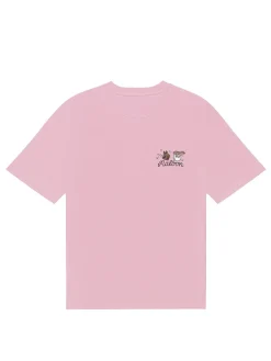 Malbon Shirts|Two Man Scramble T-Shirt - Pink