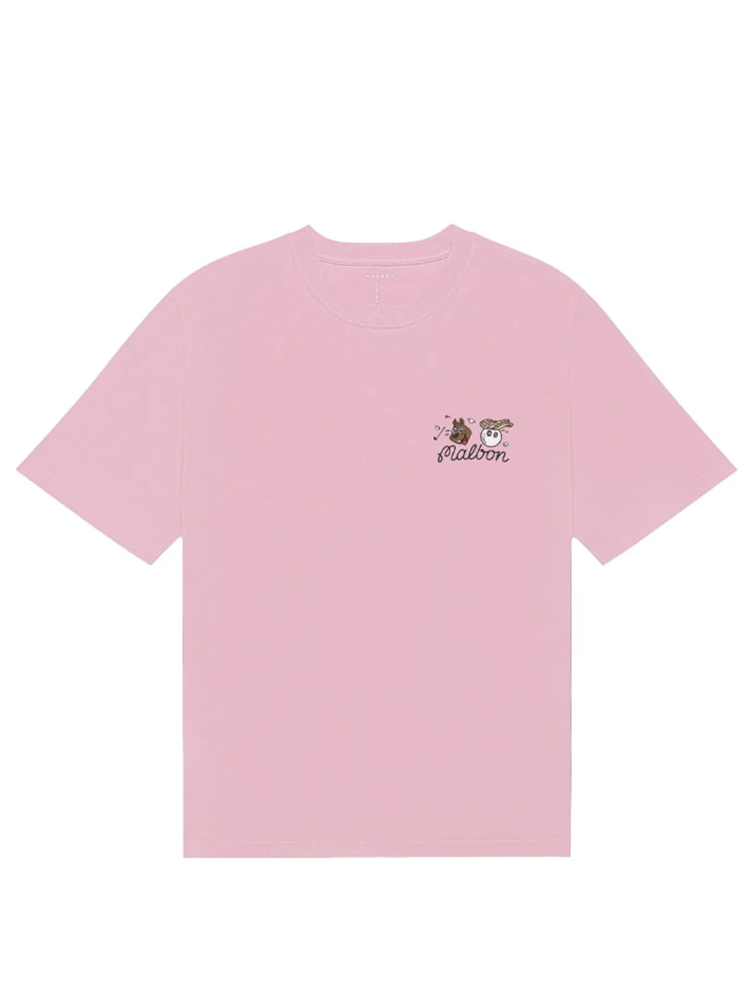 Malbon Shirts|Two Man Scramble T-Shirt - Pink