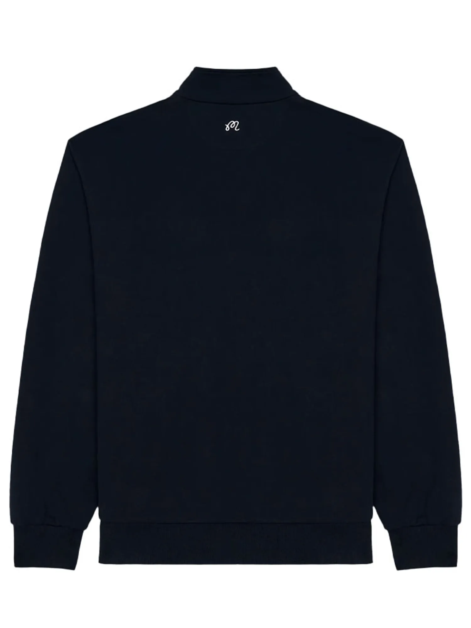 Malbon Jumpers|University Double Zip Jacket - Navy