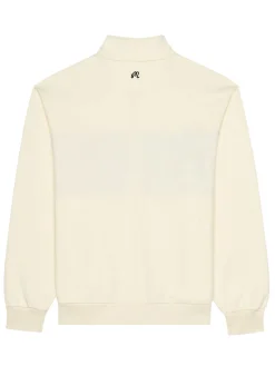 Malbon Jumpers|University Double Zip Jacket - Cream