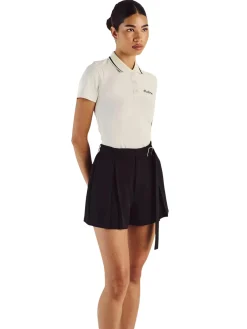 Malbon Shorts|Womens Amara Pleated Short - Black
