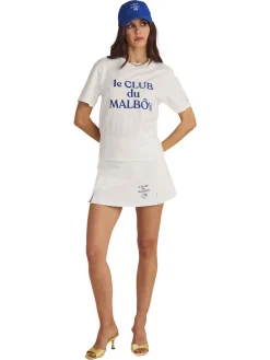 Malbon Skorts & Dresses|Womens Ella High Waisted Skort - White