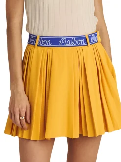 Malbon Skorts & Dresses|Womens Joelle Pleated Skort - Gold
