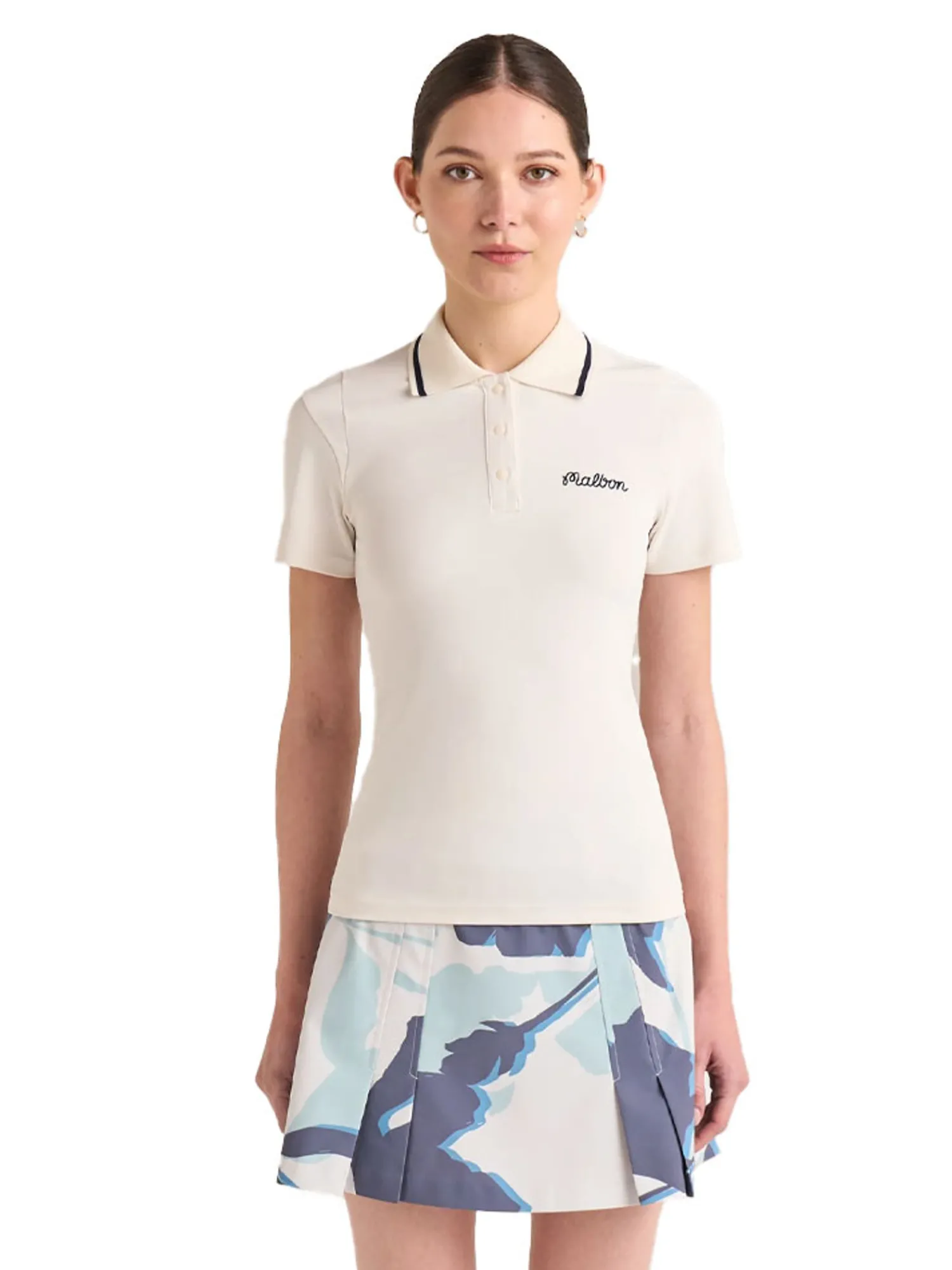 Malbon Shirts|Womens Paloma Polo - Ivory