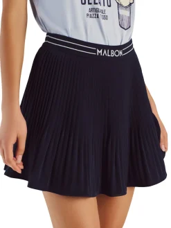 Malbon Skorts & Dresses|Womens Valentina Pleated Skirt - Navy