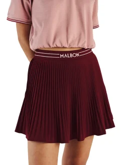 Malbon Skorts & Dresses|Womens Valentina Pleated Skirt - Vino