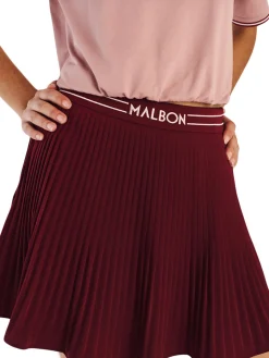 Malbon Skorts & Dresses|Womens Valentina Pleated Skirt - Vino