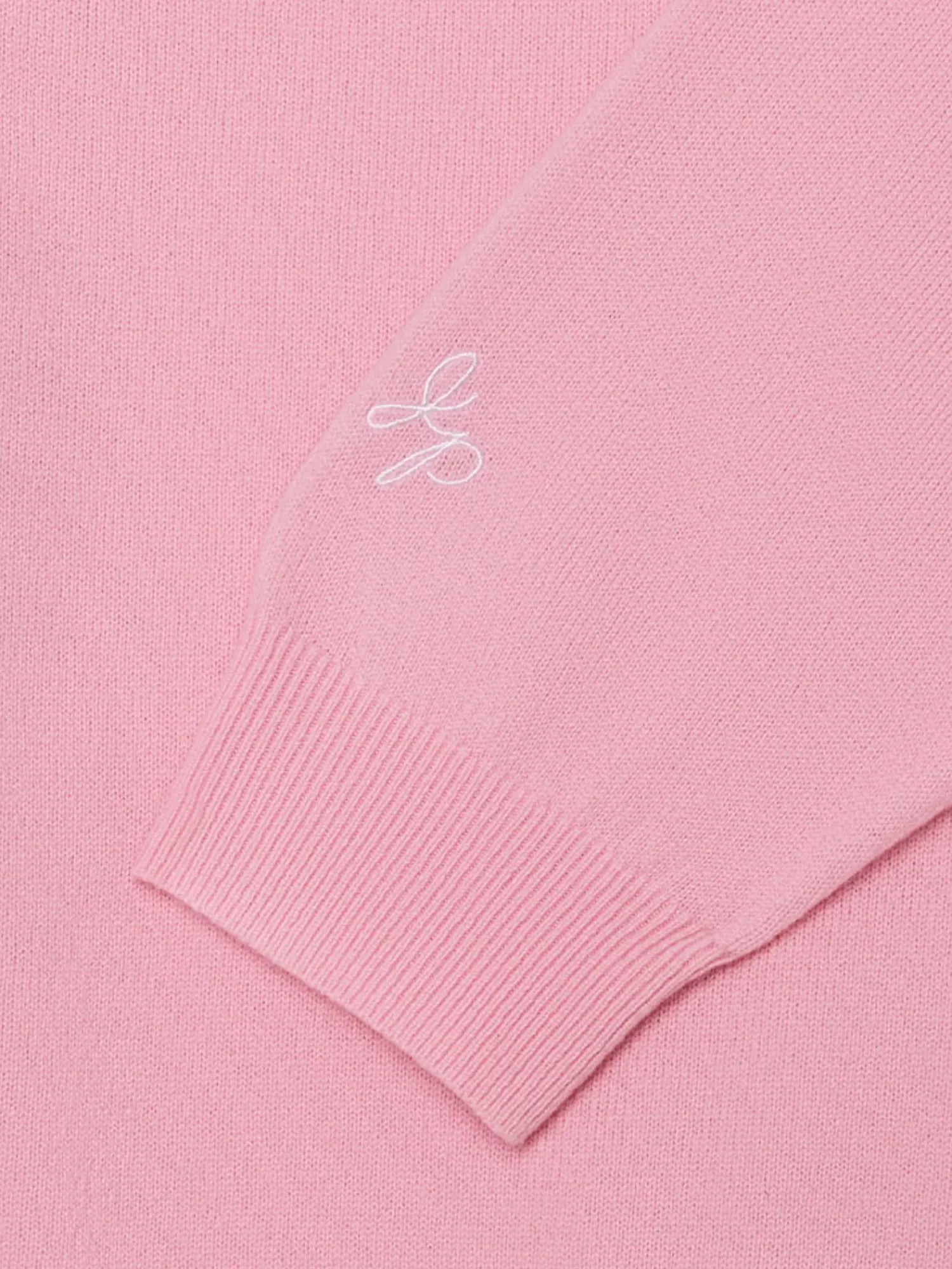 Malbon Jumpers|x Jesper Parnevik V-Neck Merino Wool Sweater - Pink
