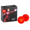 Marvel New Golf Balls|Novelty Golf Balls|Golf Balls - 4 Pack Iron Man
