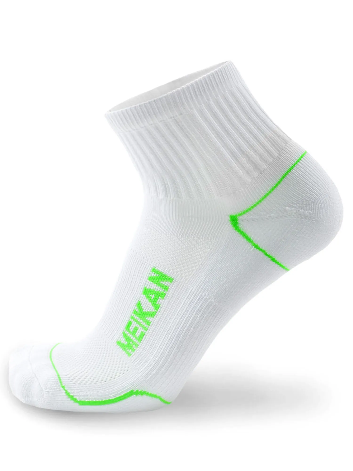 Meikan Socks Clearance Clothing|Meikan 5 Pack Quarter Cut REPREVE Performance Sports Socks