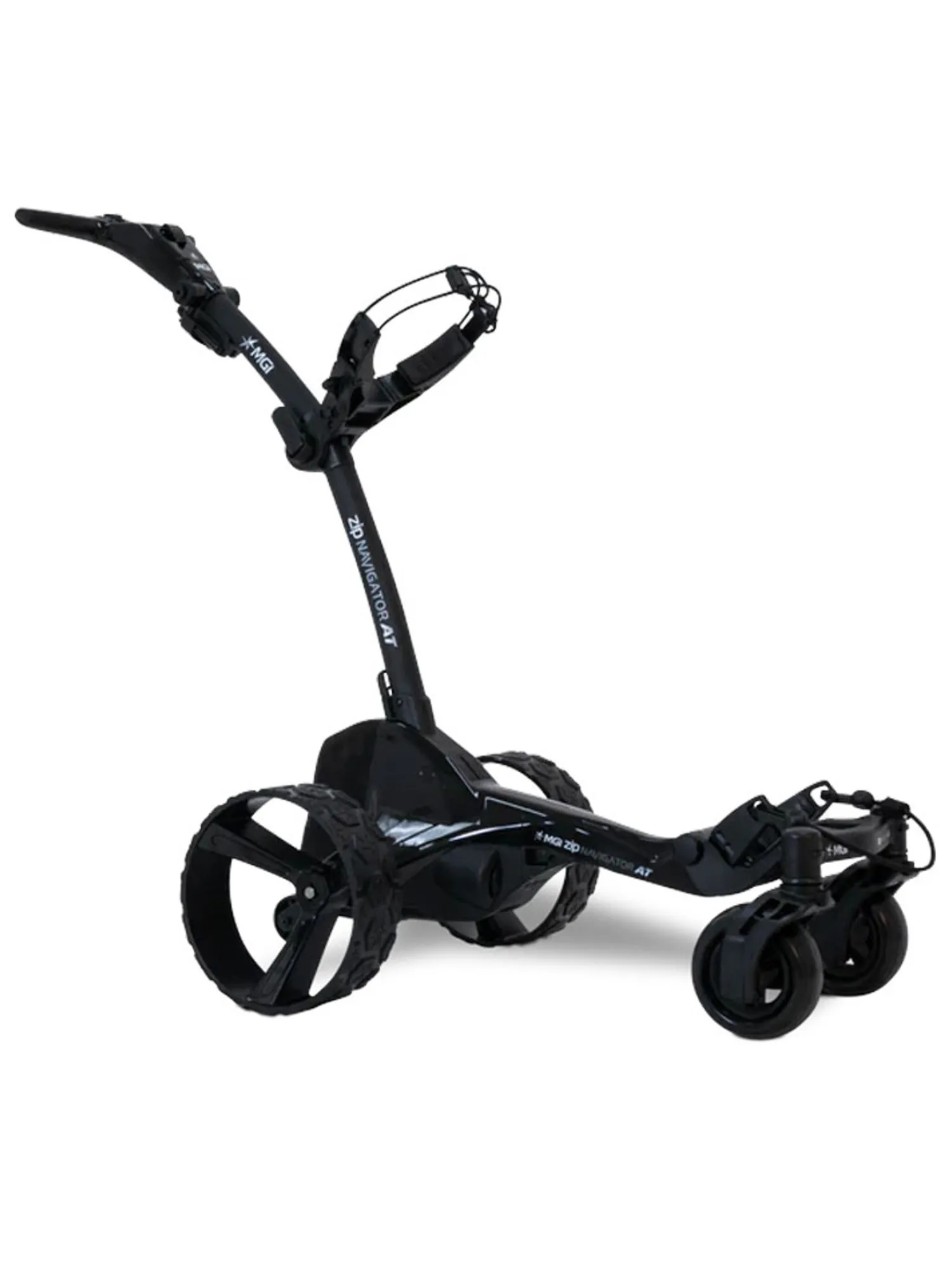 MGI Electric Golf Buggy|Zip Navigator All Terrain 2024 Motorised Golf Buggy - Black