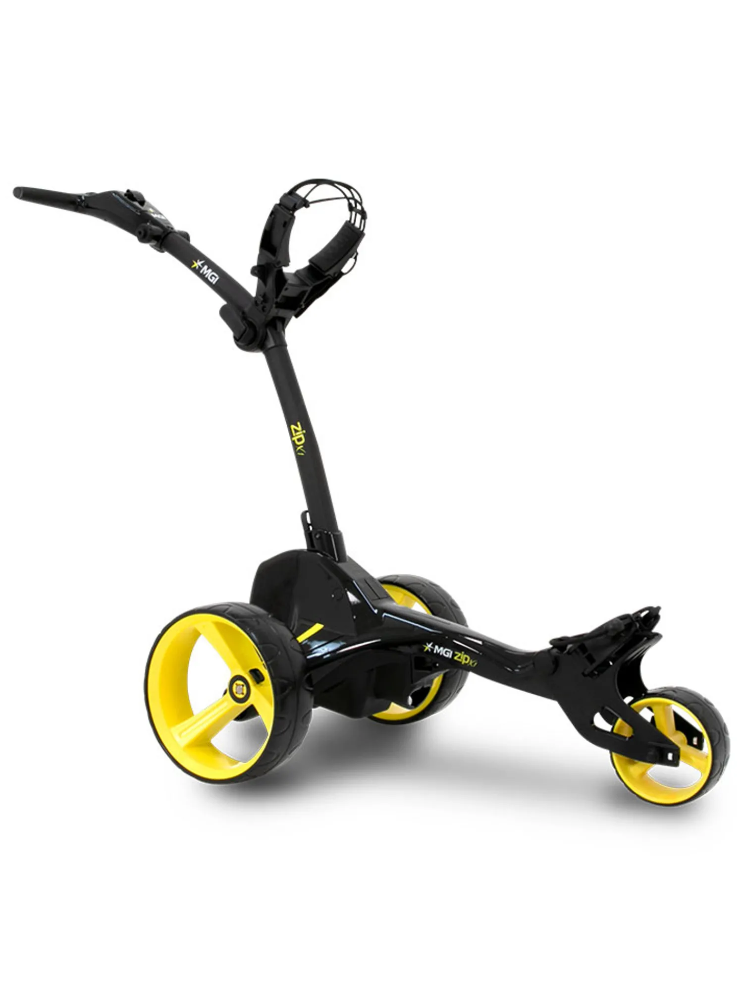 MGI Electric Golf Buggy|Zip X1 2024 36 Hole Motorised Golf Buggy - Black