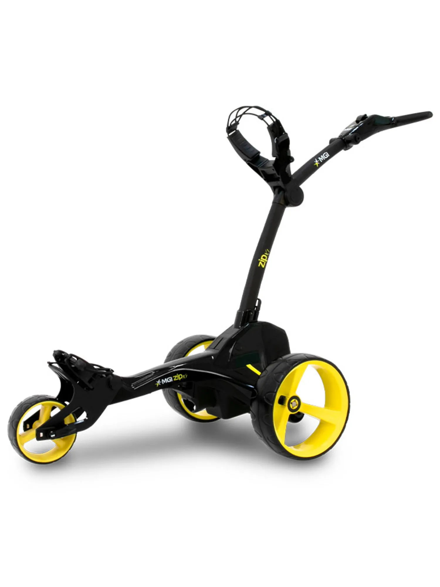 MGI Electric Golf Buggy|Zip X1 2024 36 Hole Motorised Golf Buggy - Black