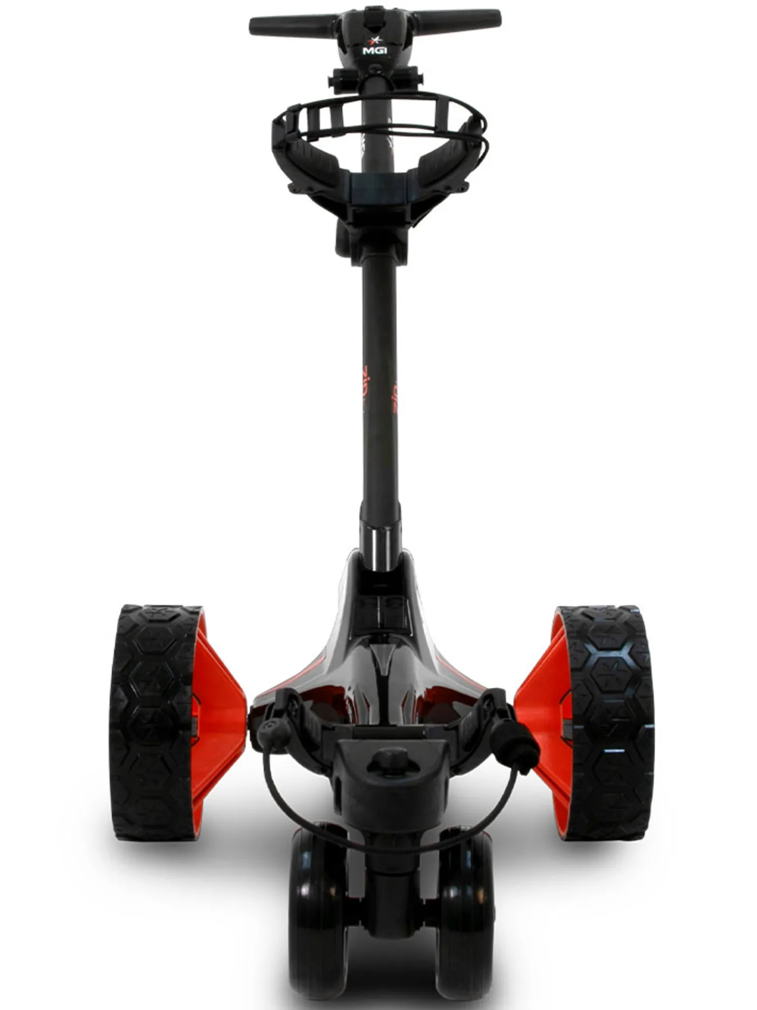 MGI Electric Golf Buggy|Zip X3 2024 36 Hole Motorised Golf Buggy - Black
