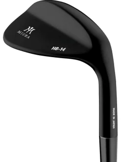 Miura Clearance Clubs|Milled Tour High Bounce Wedge - Black QPQ