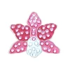Navika Ball Markers|Crystal Orchid Ball Marker