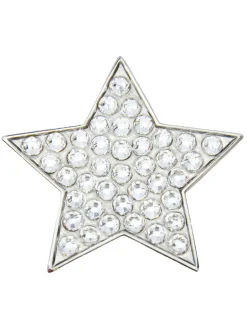 Navika Ball Markers|Crystal White Star Ball Marker