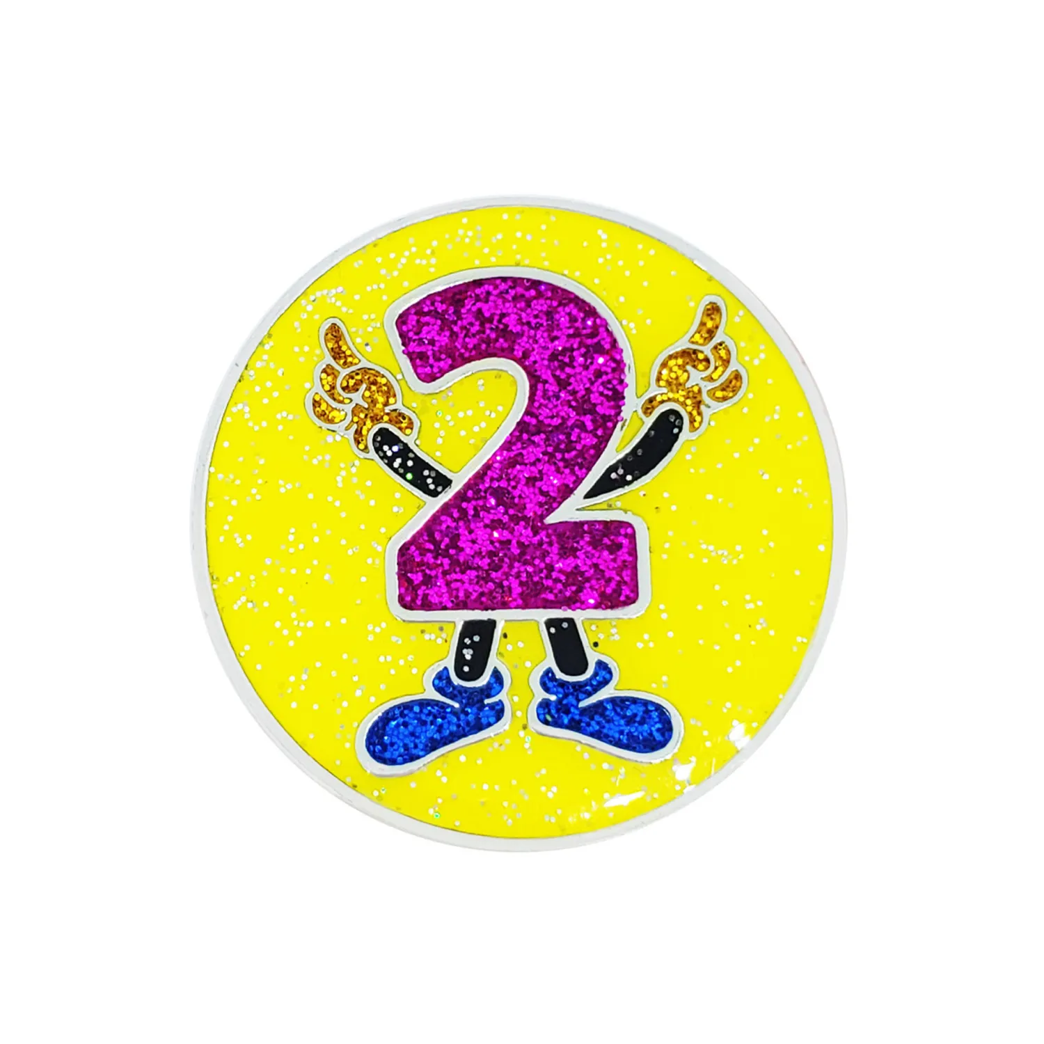 Navika Ball Markers|Glitzy 2 Up Ball Marker