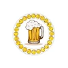 Navika Ball Markers|Glitzy Beer Ball Marker
