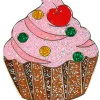 Navika Ball Markers|Glitzy Cupcake Ball Marker