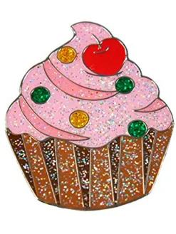 Navika Ball Markers|Glitzy Cupcake Ball Marker