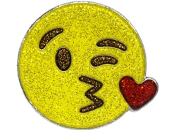 Navika Ball Markers|Glitzy Emoji Mwah Ball Marker