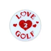 Navika Ball Markers|Glitzy Love 2 Golf Ball Marker
