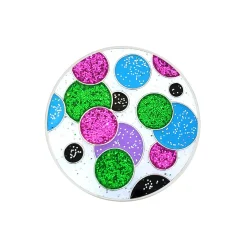 Navika Ball Markers|Glitzy Polka Dot Galaxy Ball Marker