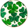 Navika Ball Markers|Glitzy Shamrock Ball Marker