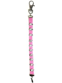 Navika Scoring Accessories|Leather Crystal Stroke Counter Pink