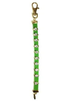 Navika Scoring Accessories|Leather Crystal Stroke Counter Green