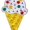 Navika Ball Markers|Swarovski Crystal Ice Cream Cone Marker