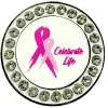 Navika Ball Markers|Swarovski Crystal Pink Ribbon Marker