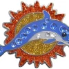 Navika Ball Markers|Swarovski Crystal Dolphin Marker