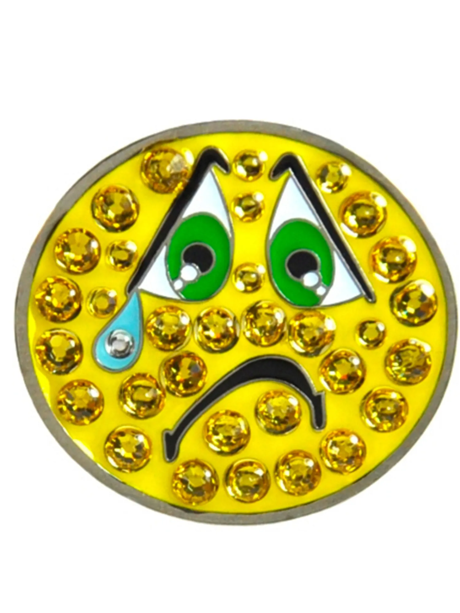 Navika Ball Markers|Swarovski Crystal It Sucks Marker