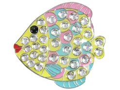 Navika Ball Markers|Swarovski Crystal Fishy Marker