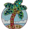 Navika Ball Markers|Swarovski Crystal Palm Tree Marker