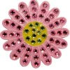 Navika Ball Markers|Swarovski Crystal Sunflower Pink Marker