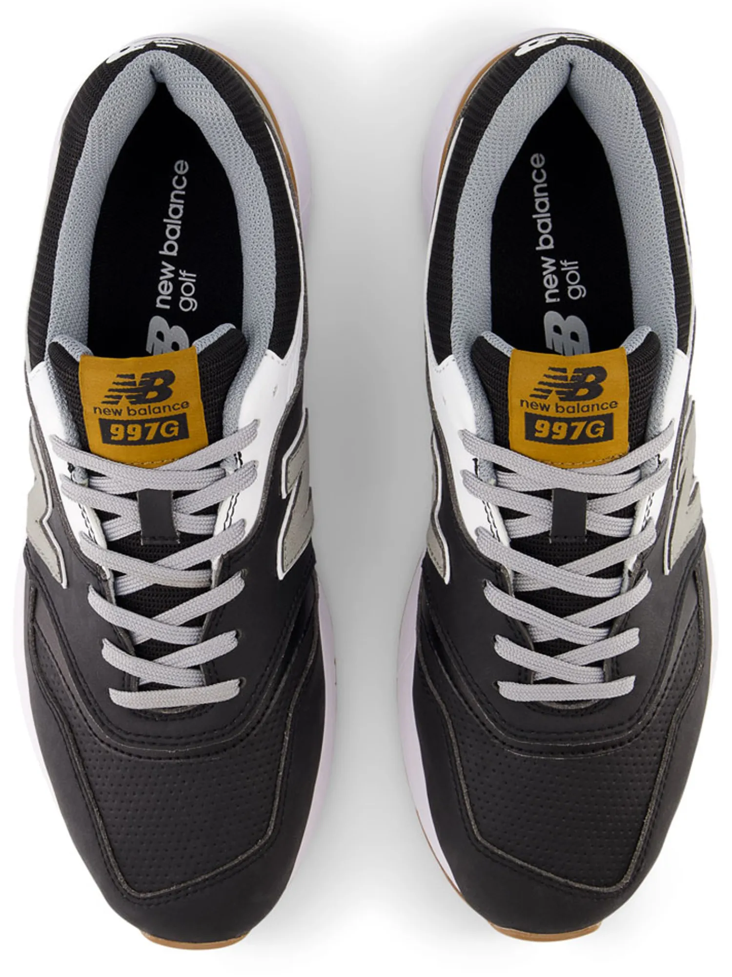 New Balance Mens Golf Shoes|997 SL Golf Shoes - Black/White