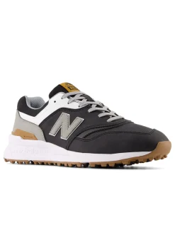 New Balance Mens Golf Shoes|997 SL Golf Shoes - Black/White